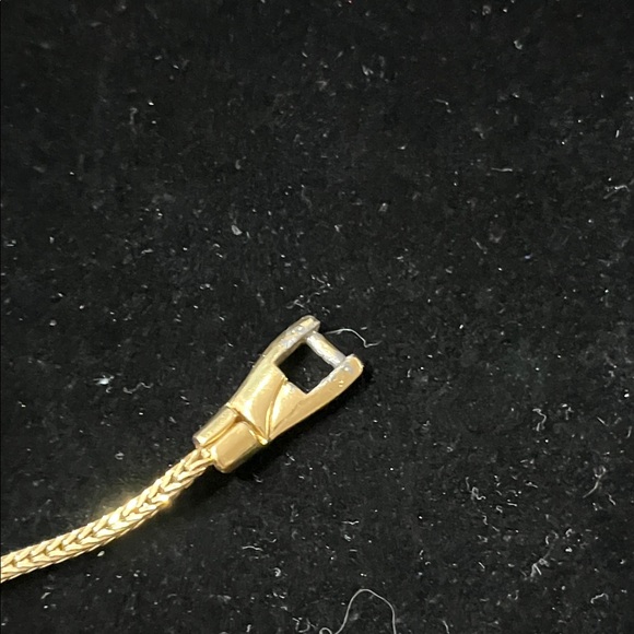 1635 Monet Vintage Squared Foxtail Bow Lariat Necklace - Picture 8 of 8